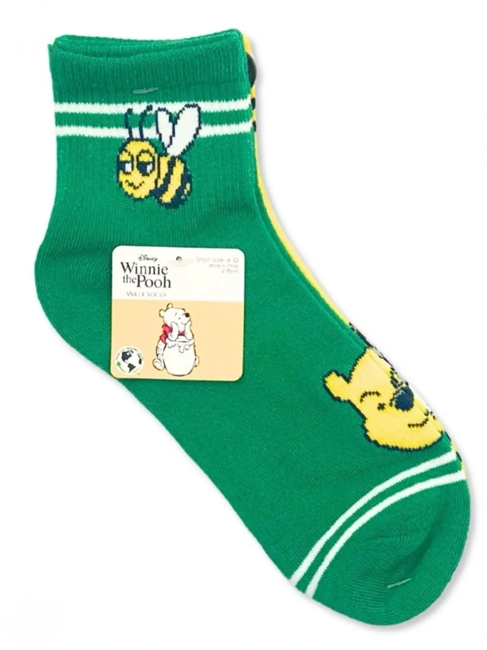 Disney Winnie the Pooh Women’s Ankle & Mid- Crew Socks